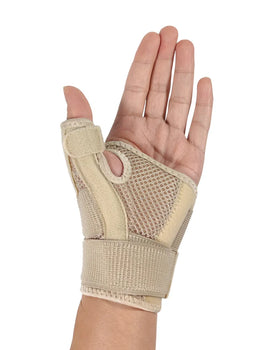 Flexible Splint Wrist Thumb Support Brace for Tendonitis Arthritis Breathable Thumb Protector Guard Fits Right and Left Hand