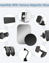 Thin Metal Plate Disk For Magnetic Car Phone Holder Iron Sheet Sticker Disk For Magnet Tablet Desk Phone Car Stand Mount Round