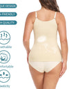 Scoop Neck Compression Cami Tummy and Waist Control Body Shapewear Camisole Summer Tops Black Nude Smooth Slimming Vest 3XL