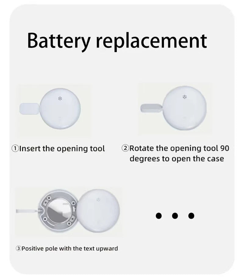 Air Tag Bluetooth Global Position Systm Trackers Work With Apple Find My Global Positioning Smart Tracker For Key Wallet Anti-lost Device