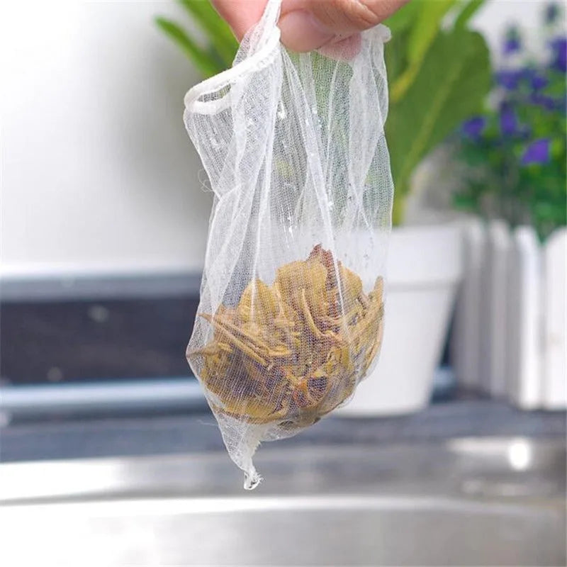 1000/30pcs Disposable Kitchen Sink Filter Mesh Anti-blocking Garbage Filters Sink Strainer Drain Hole Bags Strainers Wholesale