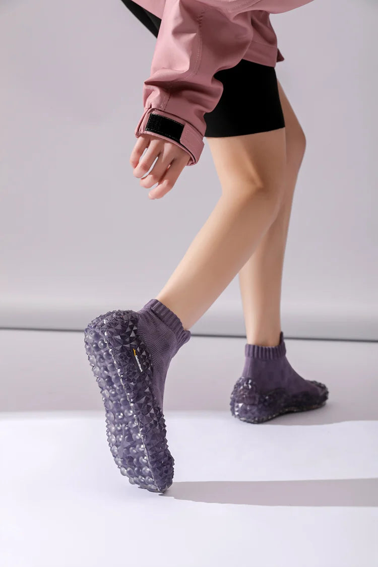 Women's silent soft sole cushioned shoes Squat silent hard pull fitness shoes casual shoes