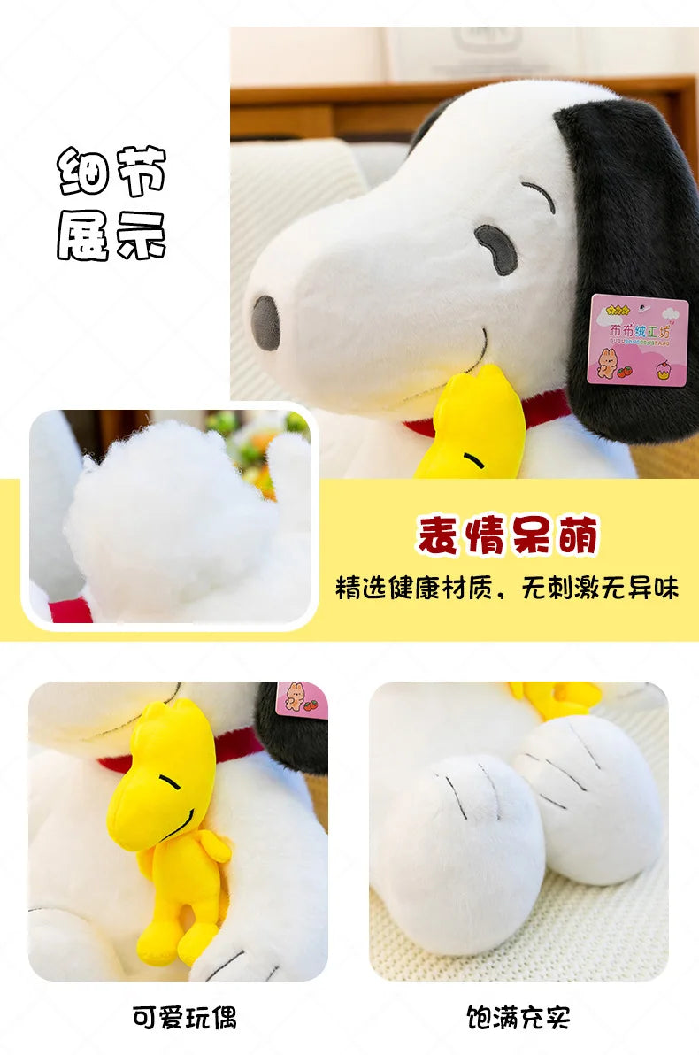 Cute Cartoon Dog Plush Backpack Soft Stuffed Pillow