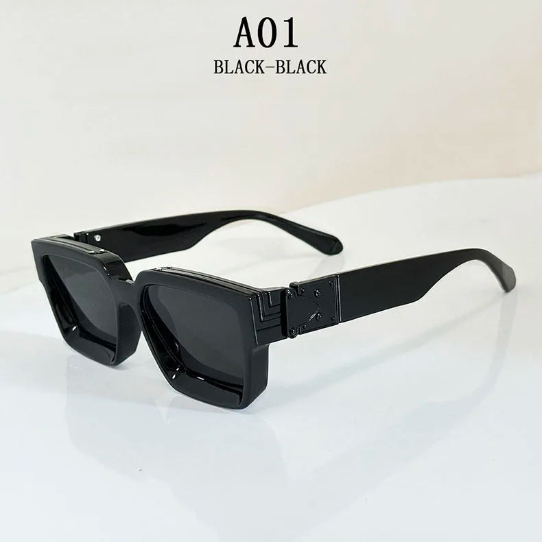 Millionaire Square Sunglasses With UV400 Protection