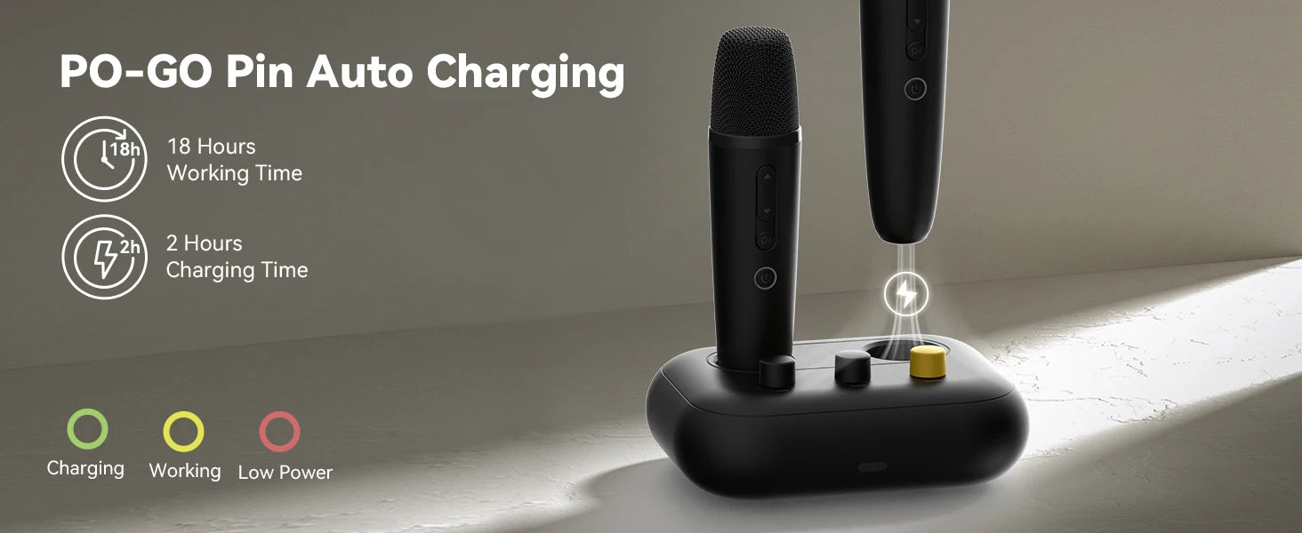 Puremic Karaoke Machine, Free Forever millions songs video MTV karaoke songs streaming karaoke Home Karaoke no Ads with 2 mics