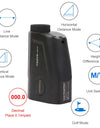 USB Type-C 1300yard Rechargeable Golf Laser Rangefinder Hunting 750yard Telescope With Flag-Lock Vibration Distance Meter