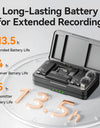 Wireless Microphone Lavalier MIC for iPhone 16 15 Pro（Max） Camera Sound Recording Real-time Monitoring  J12 Upgrade