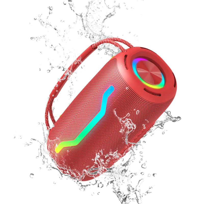 Puremic Portable Bluetooth Speaker with HD Sound, IPX6 Waterproof, Up to 18H Playtime, Karaoke Machine for Home/Party/Outdoor