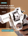 1PCS Summer Water Gun Toy Mechanical Continuous Revolver Water Gun Toys