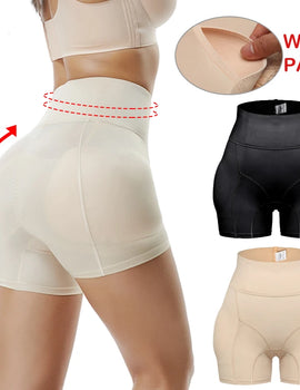 Padded Control Panties Shapewear High Waist Butt Lifter Seamless Shape Curve Shorts Hip 3D Enhancer Tummy Body Shaper