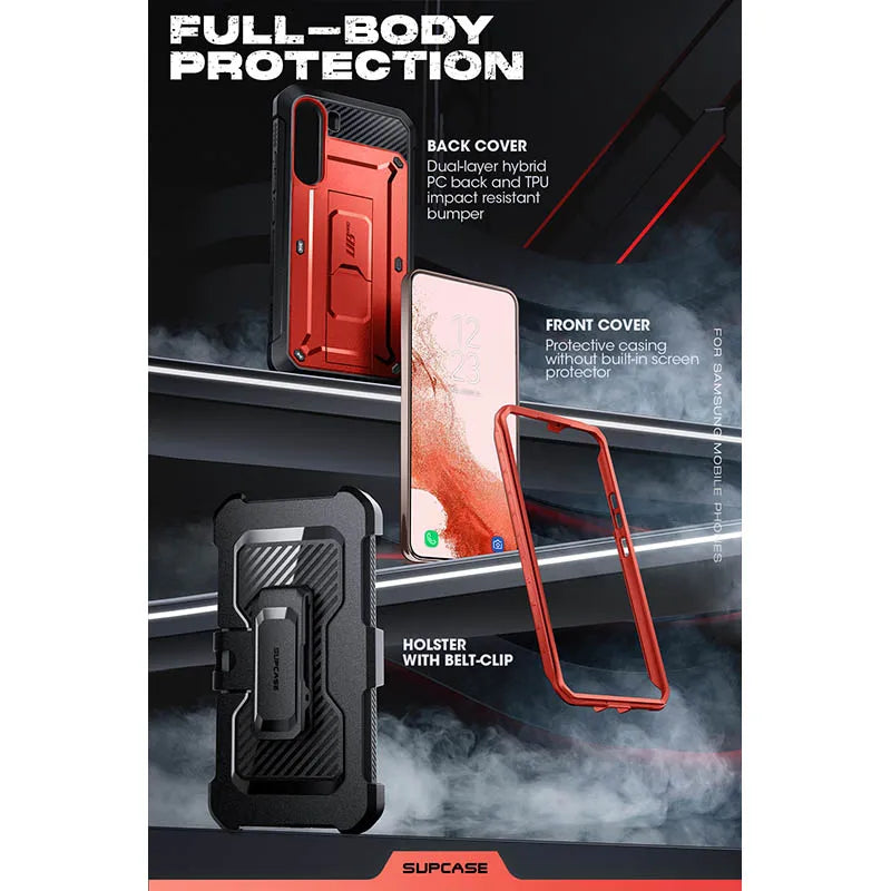 For Samsung Galaxy S23 Case (2023 Release) 6.1 inch UB Pro Full-Body Holster Cover WITHOUT Built-in Screen Protector