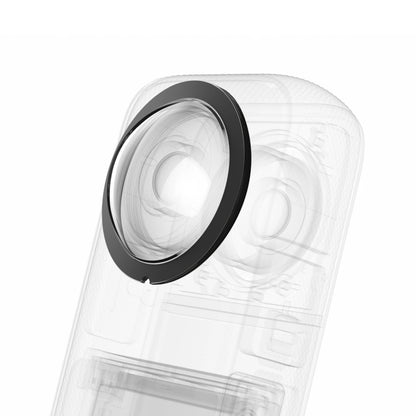 For Insta360 X3 PULUZ Lens Guard PC Protective Cover for Insta360 X3 Sports Action Cameras Lens Cover