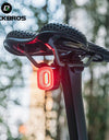 Smart Bicycle Brake Light IPx6 Taillight Type-C Bike Tail Rear Light Auto Stop LED Riding Warning Safety Cycling Light