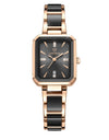 Ceramics Elegant Watch for Women Luxury Brand Waterproof Square Black Ladies Wrist watches