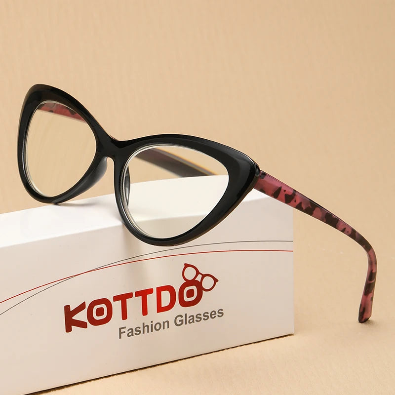 Cat Eye Reading Glasses Anti Blue Light Eyewear Design Trend Elderly Reading Books Computer Eyeglasses