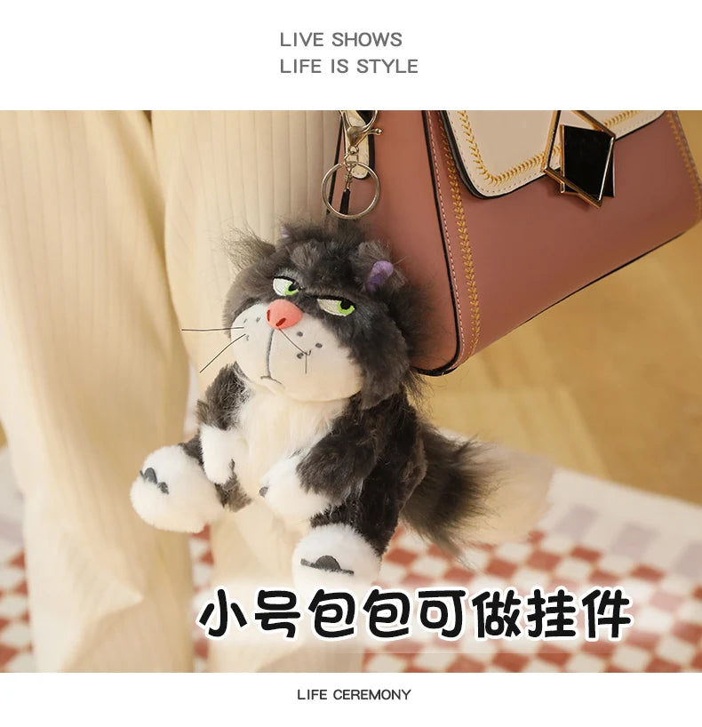 Lucifer Cat Plush Stuffed Animal Kawaii Soft Pillow