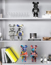 27cm Graffiti Bear Figurine Home Decoration Animal Statue Storage Money Jar Modern Room Sculpture Table Decor  Statues