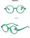 Fashion Reading Glasses Clear Lens Vintage Round Eyewear Hyperopia Presbyopia Reading Eyeglasses +1.0 +1.5 +2.0 +2.5