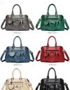 Crossbody Bag Soft Leather Handbag Shoulder Bag Luxury Large Capacity Casual Tote