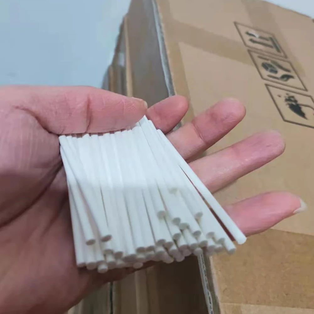 100Pcs Eco-friendly Solid Paper Lollipop Sticks Cake Pop Sucker Sticks For Chocolate Sugar Candy Lollypop DIY Mold 10/15cm 10PCS