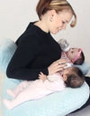 Pregnancy Pillow Twin Anti-spitting Feeding Waist Cushion Babi Pillow Multifunctional Nursing Pillow for Breastfeeding Mom