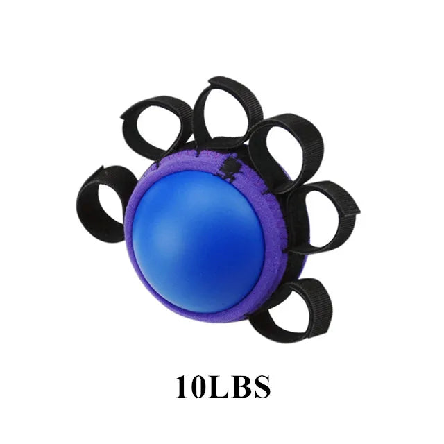 PU Finger Practice Ball Hand Therapy Grip Strengthener Muscle Relax Recovery Rehabilitation Equipment for Old Man Office Workers