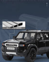 1/32 PRADO Land Cruiser Alloy Car Model Diecast Metal Off-road Vehicle Car Model Simulation Sound and Light Toy Gift