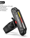 Bicycle Rear Light 500mAH USB Rechargable LED Lamp Bike Tail Light Safety Warning Seatpost Riding Cycling Taillight