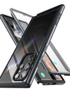 For Samsung Galaxy S22 Ultra Case 6.8 inch (2022) UB Edge Pro Slim Frame Clear Back Case with Built-in Screen Protector