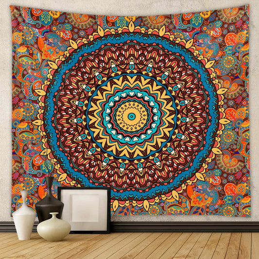 Bohemian Tapestry Room Decor Backdrop Cloth Instagram-Style Hanging Cloth Mandala Tapestry Home Decor