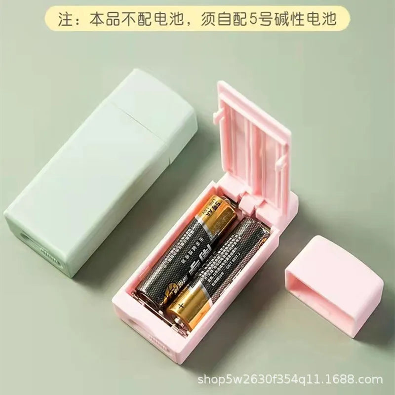 Mini USB Rechargeable Bag Sealer – Portable Plastic Food Bag Sealing Machine for Snacks, Nuts & Kitchen Storage