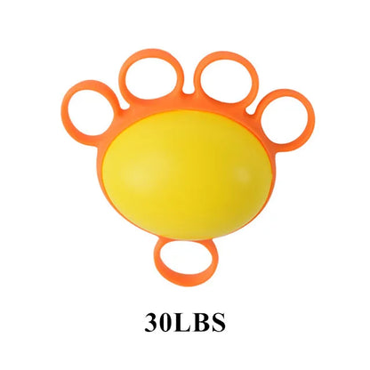 PU Finger Practice Ball Hand Therapy Grip Strengthener Muscle Relax Recovery Rehabilitation Equipment for Old Man Office Workers