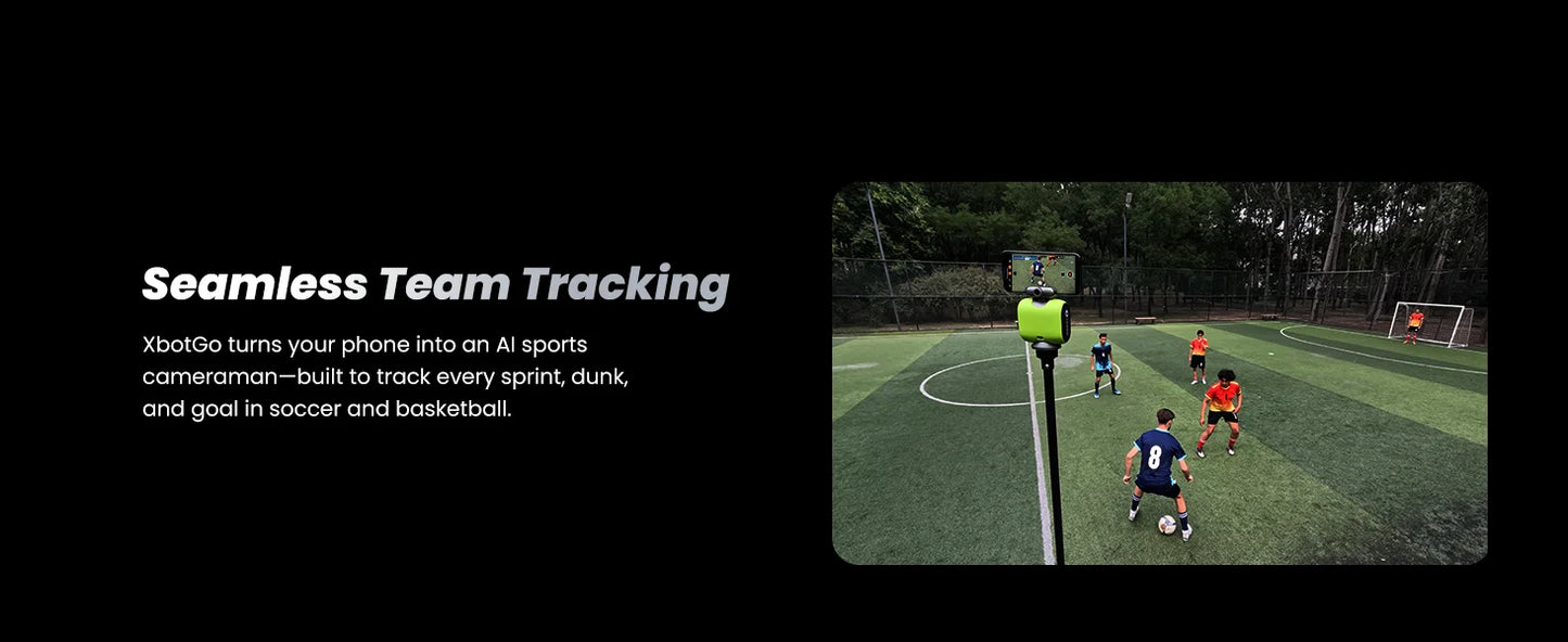 AI Auto Tracking Sports Camera 4K 60FPS Smart Team Sports Recording System