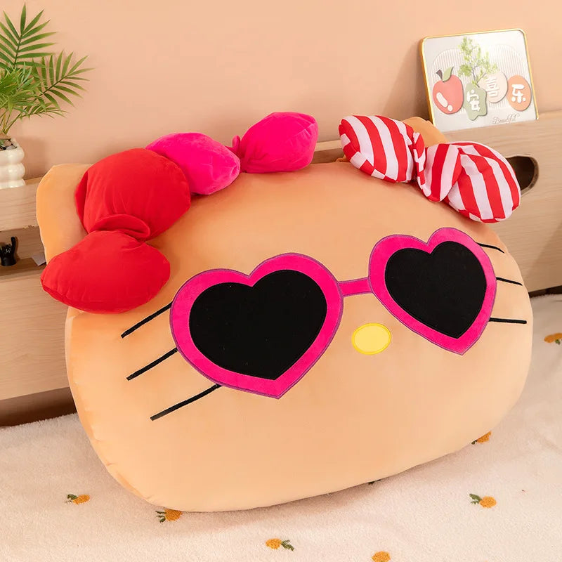 Black Cat Character Plush Stuffed Doll Pillow Toy