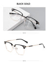 Square Optical Prescription Men's  Eyeglasses Frames Anti-Blue Light Reading Glasses Myopia Hyperopia