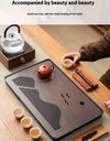 Tea Tray Tea Set Tea Tray Tea Sea Dry Brewing Platform Tray Bamboo Tray Tea Ceremony  Small Water Storage Tea Platform