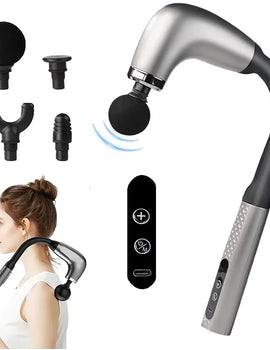 Smart Fascia  Electric Massager Massage Hammer Rechargeable Fascia  Home Handheld Hammer Back Artifact Body  Massager