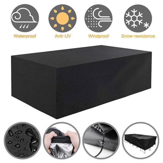 210D Waterproof Garden Furniture Cover Outdoor Patio Sofa Table Chair UV Dust Rain Snow Protector