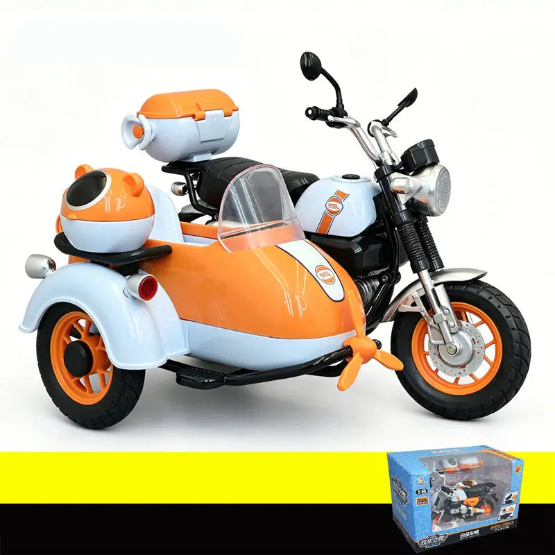 Diecast Monkey Z50 Sidecar Motorcycle Model 1 to 8 Scale