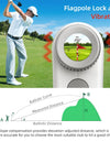 Laser Rangefinder for Golf Range Finder Long Distance Meter Monocular Telescope with Flag-Lock Pin Outdoor Sport