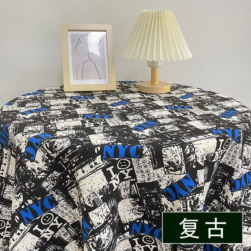 1M/2M/3M Factory spot supply printing canvas fabric, Handmade DIY sewing tent tablecloth, luggage and bags, home textile fabric