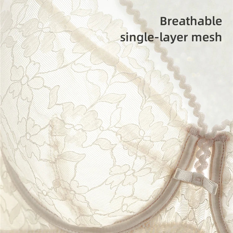 Womens Lace Minimizer Underwire Push Up Bra