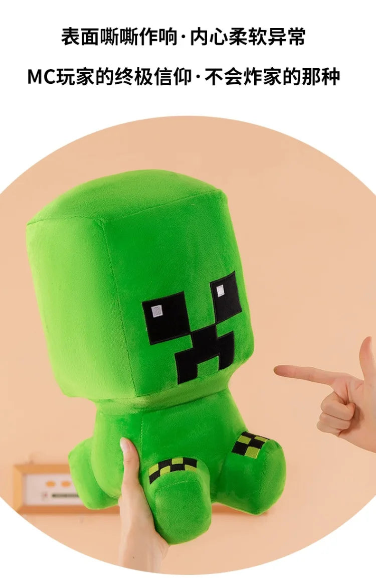Pixel Art Character Plush Stuffed Doll Toy