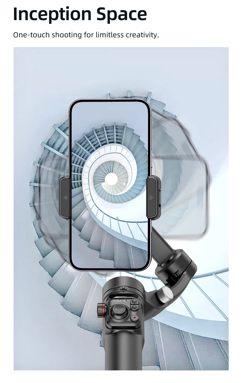 3-Axis Handheld Gimbal Stabilizer for Smartphone with Wireless Remote for iPhone Android Phone Face Tracking Tiktok Vlog