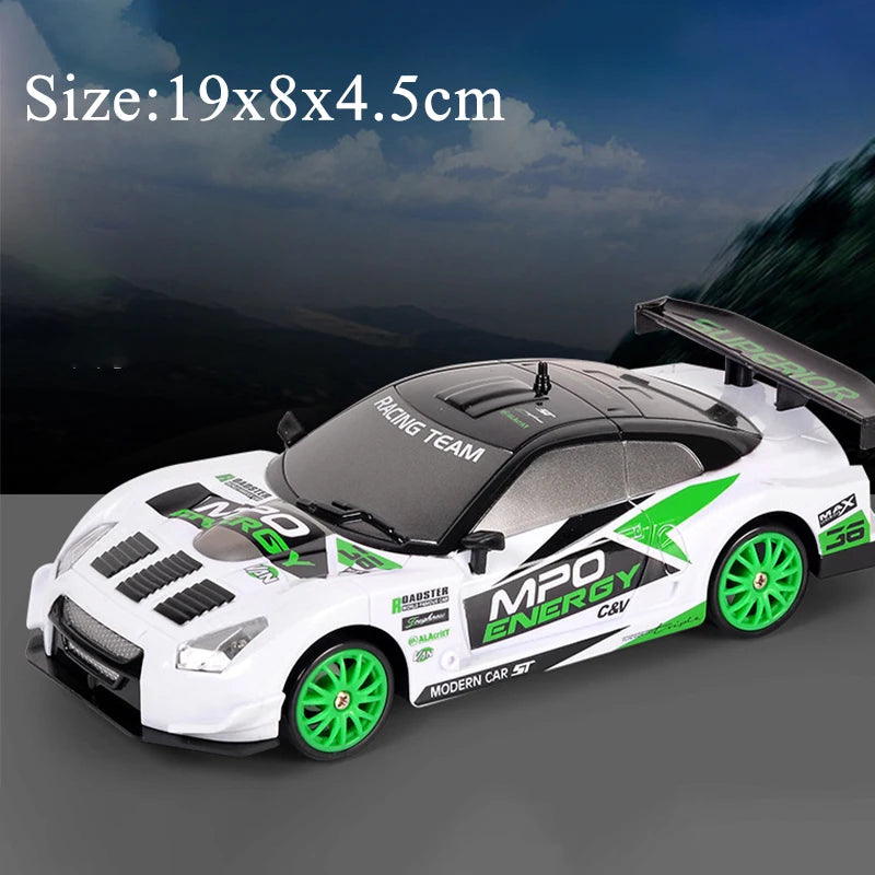 2.4G Drift Rc Car 4WD RC Drift Car Toy Remote Control GTR Model AE86 Vehicle Car RC Racing Car Toy for Children Christmas Gifts