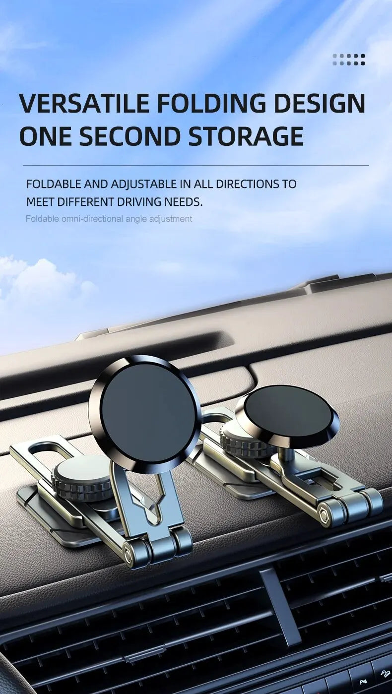 720  Car Phone Holder Stand Levitation Screen Alloy Dashboard Car Mount Smartphone Mobile Support In Car Bracket