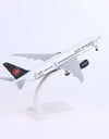 1 Set Alloy Metal Air Canada Airlines B787 Airways Diecast Airplanes Building Kit With Wheels 20cm Plane Model Toy
