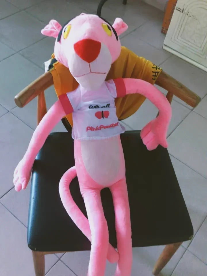 Disney 60cm~180cm  Pink Plush Doll Toys Cute Cartoon Leopard Stuffed Animal  Toy Soft Kawaii Stuffed Doll Christmas Gift