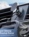 Magnetic Car Phone Holder Mount Magnet Smartphone Mobile Stand Cell GPS Support In Car For iPhone 15 14 13 12 11 Xiaomi Samsung