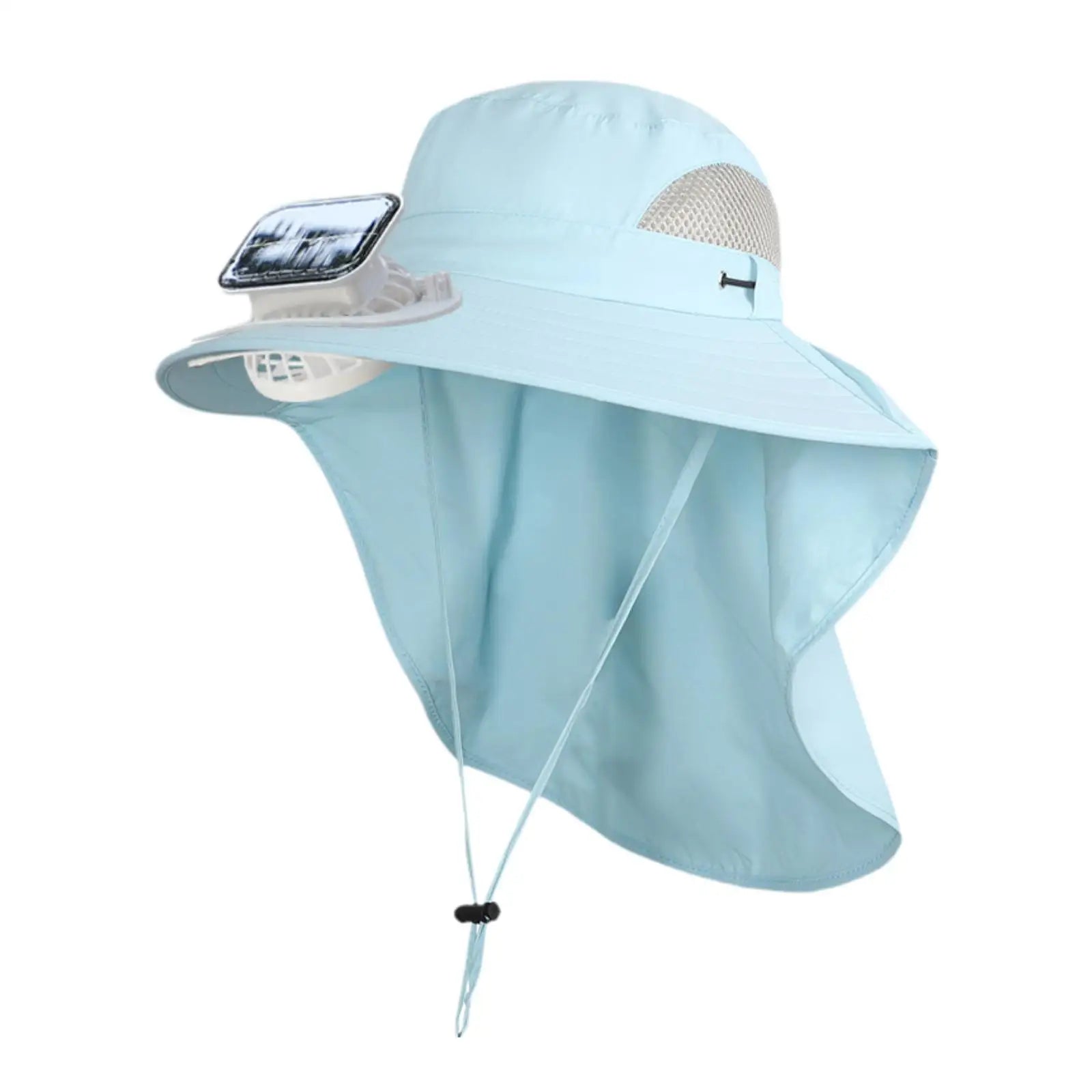 Outdoor Hat with Solar Fan Cooling Hat Multifunctional Rechargeable for Sport Golf Hiking Fashionable